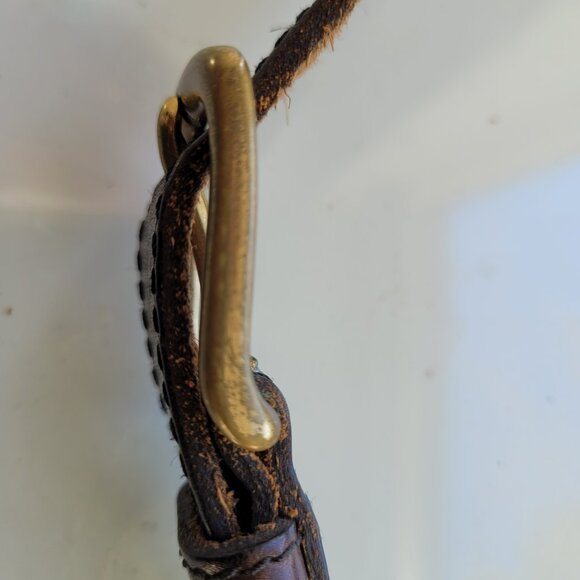 2-Pack Women's Leather Belts with Solid Brass Buckle Size S - Picture 12 of 12